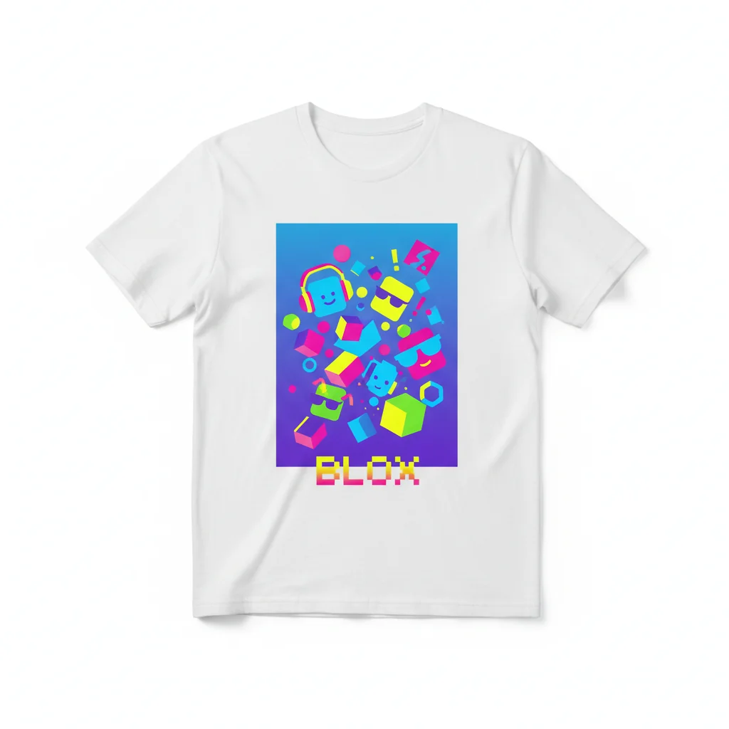 Aesthetic Roblox Essential T-Shirt para Niños y Adultos - 100% Algodón Peinado, Ajuste Retail