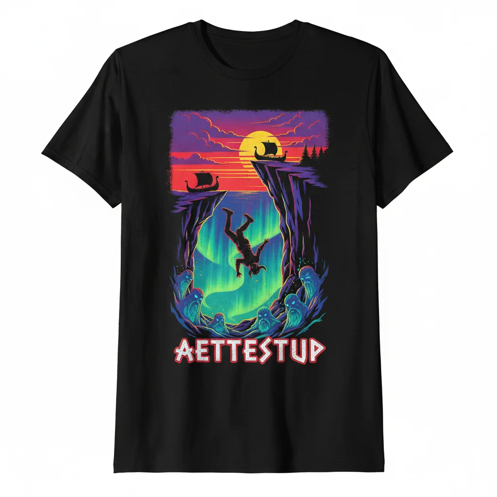 Aettestup (Norsemen) Norse Mythology Essential T-Shirt - Premium Cotton Tee