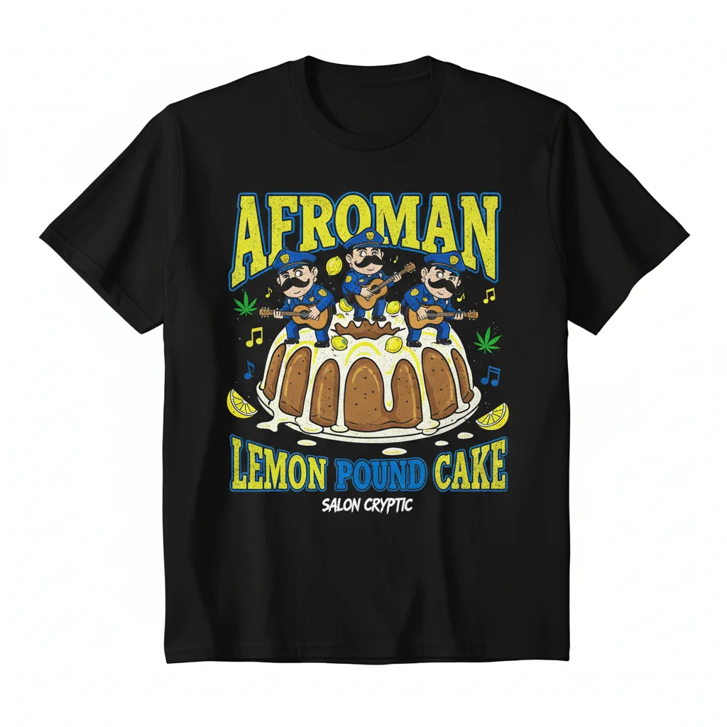 Afroman Lemon Pound Cake Active Tee | Fresh Streetwear Essential