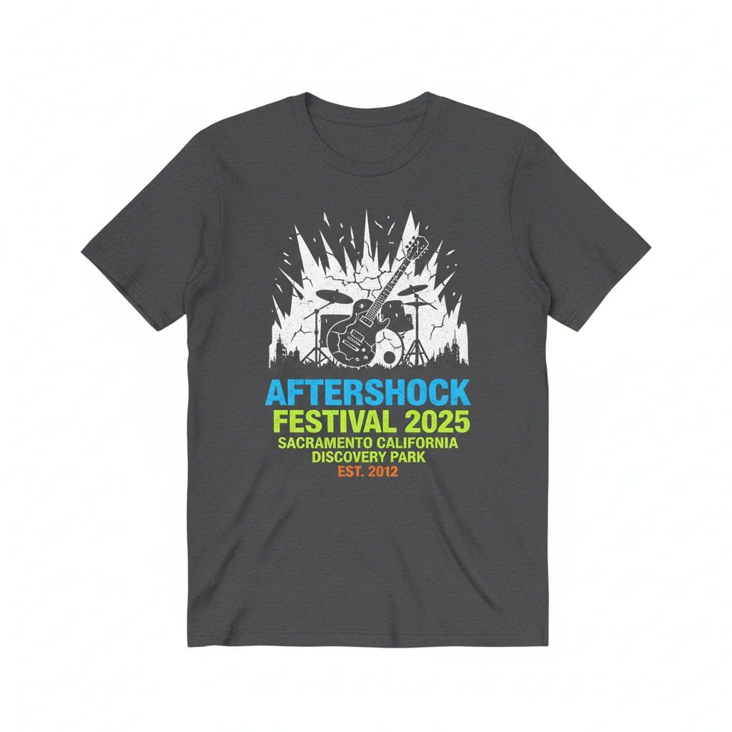 Aftershock Festival 2025: Your Sacramento Legacy Tee