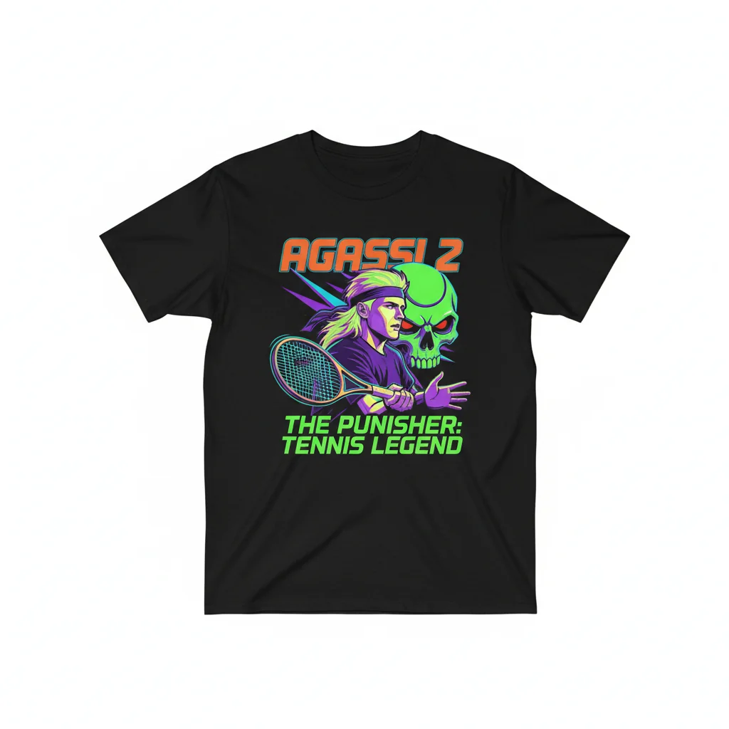 Agassi 2: THE PUNISHER | Legendary Comfort & Durability T-Shirt