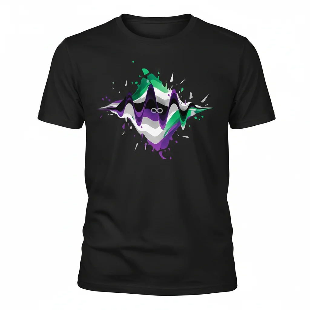 Agenderfluid Pride Essential T-Shirt - Comfortable & Inclusive Tee