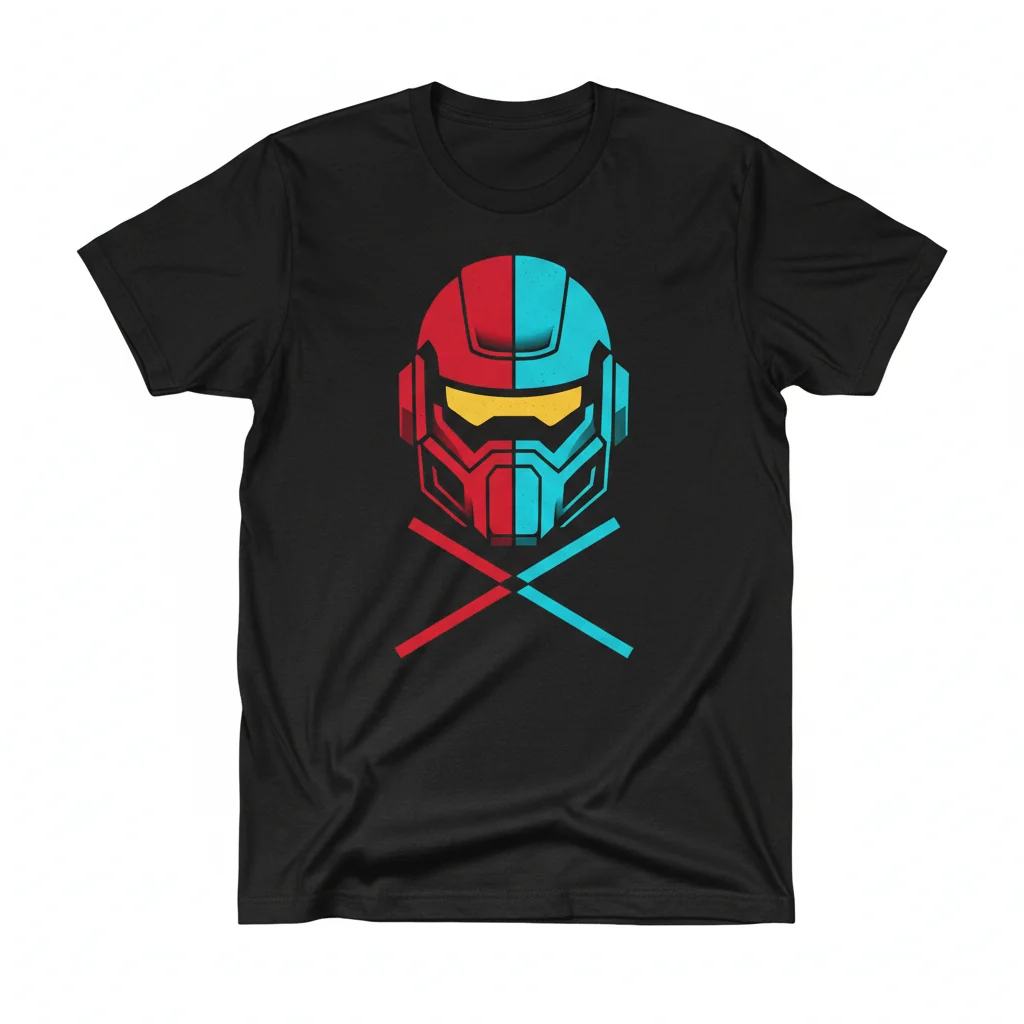 Agent York "Red Vs. Blue" — The Essential Tee