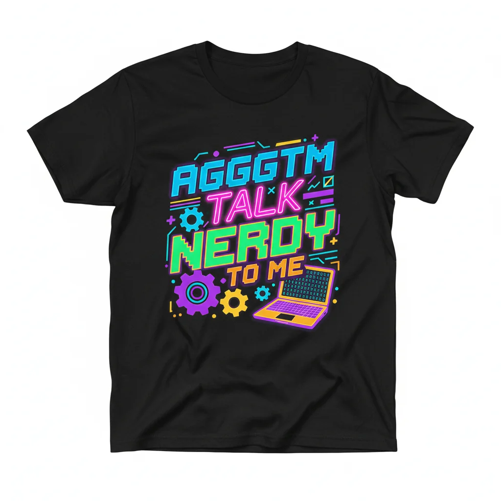 Talk Nerdy To Me T-Shirt – Essential Cotton Graphic Tee