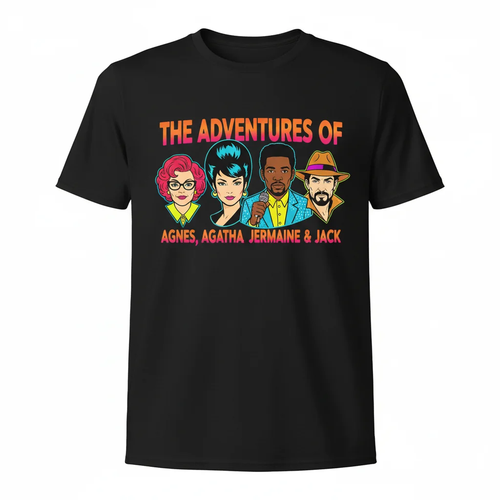 Agnes, Agatha, Jermaine & Jack: The Ultimate Essential T-Shirt – Built to Last