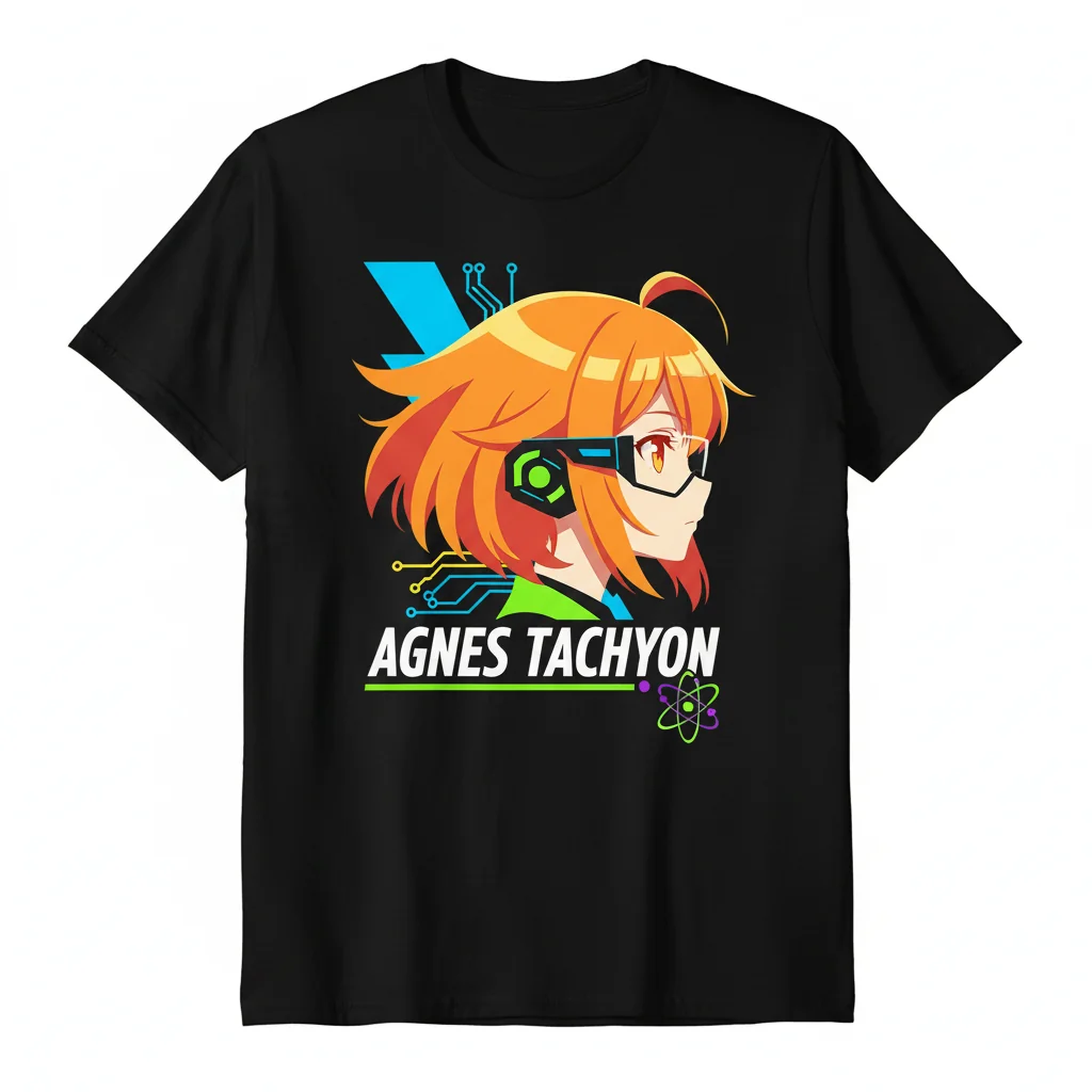 Agnes Tachyon: Uma Musume Anime Aesthetic Tee – Embrace Your Passion