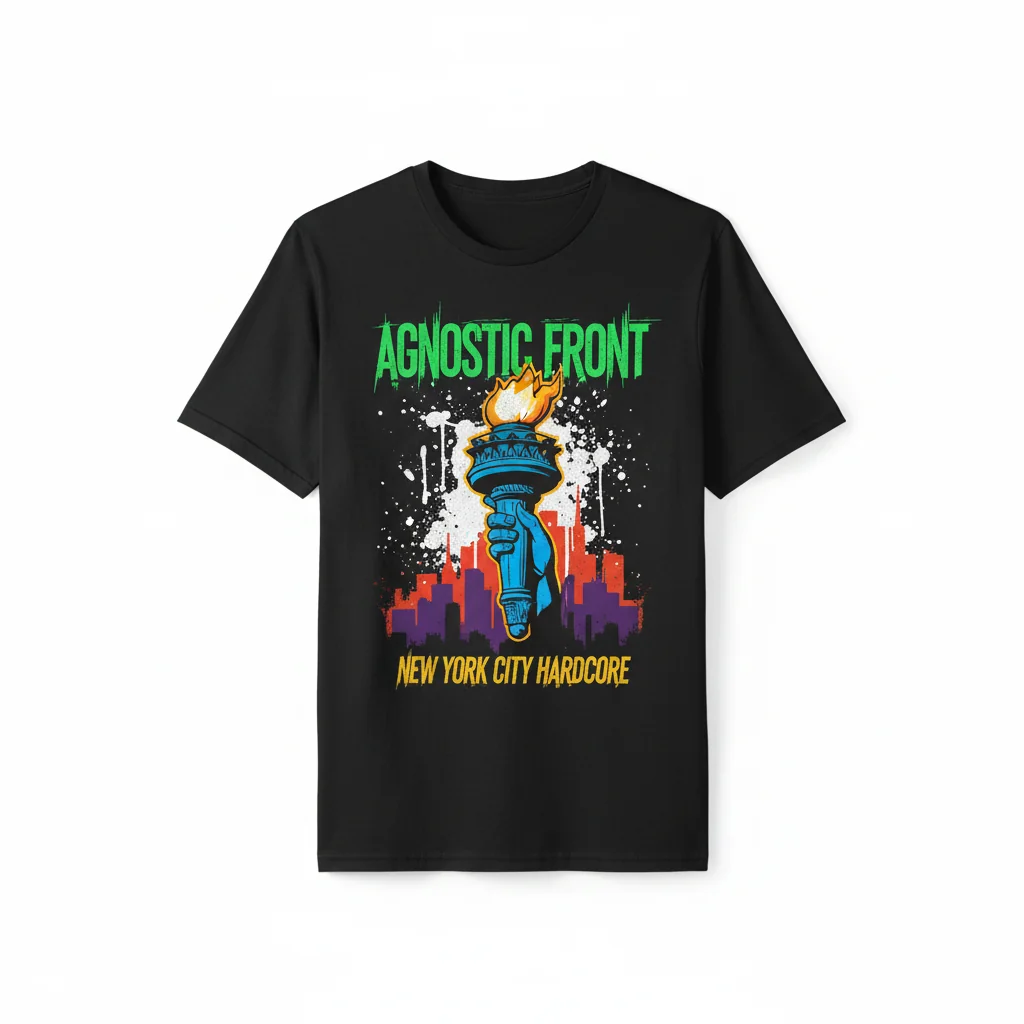 Agnostic Front NYC Band Tee – Ultimate Durability & Comfort