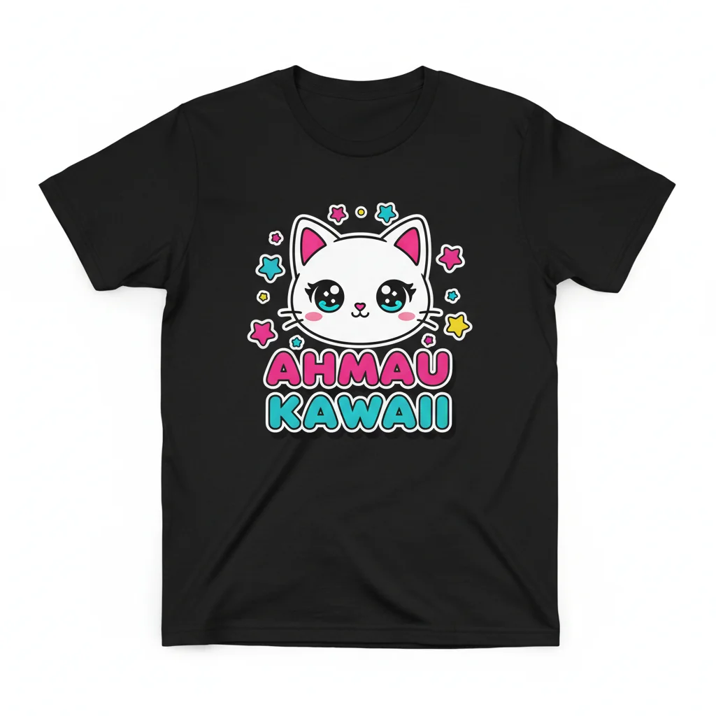 Ahmau Kawaii: The Essence of Joy T-Shirt