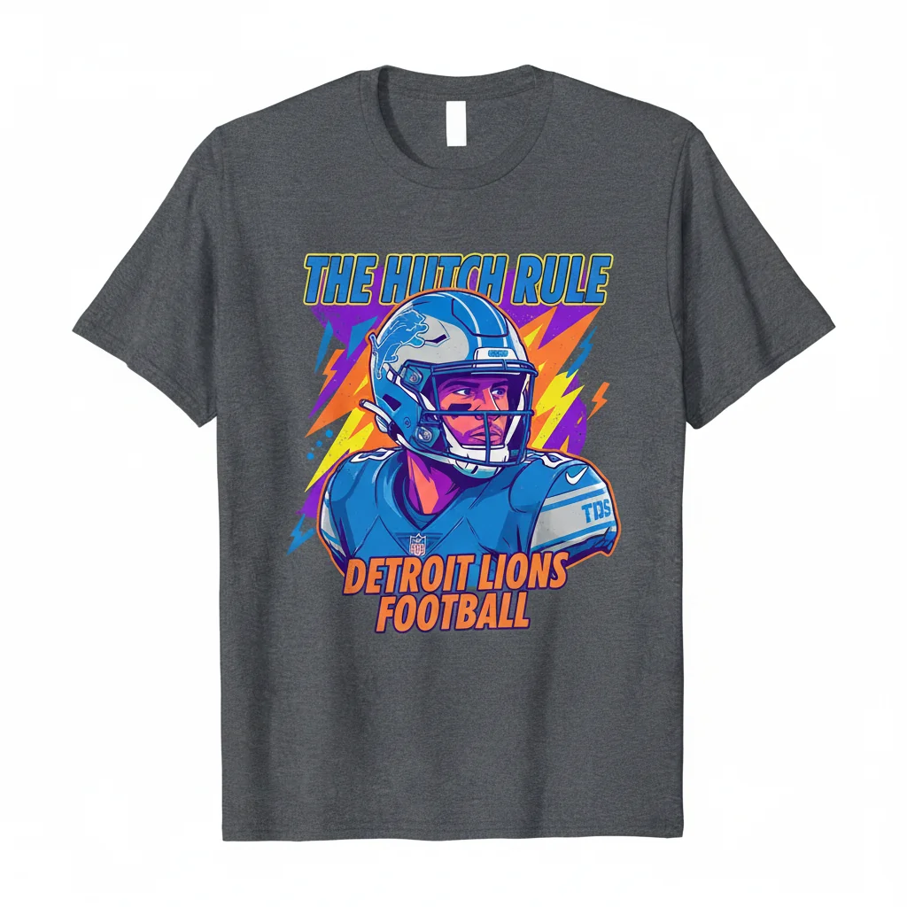 "The Hutch Rule" Aidan Hutchinson Detroit Lions Art Tee