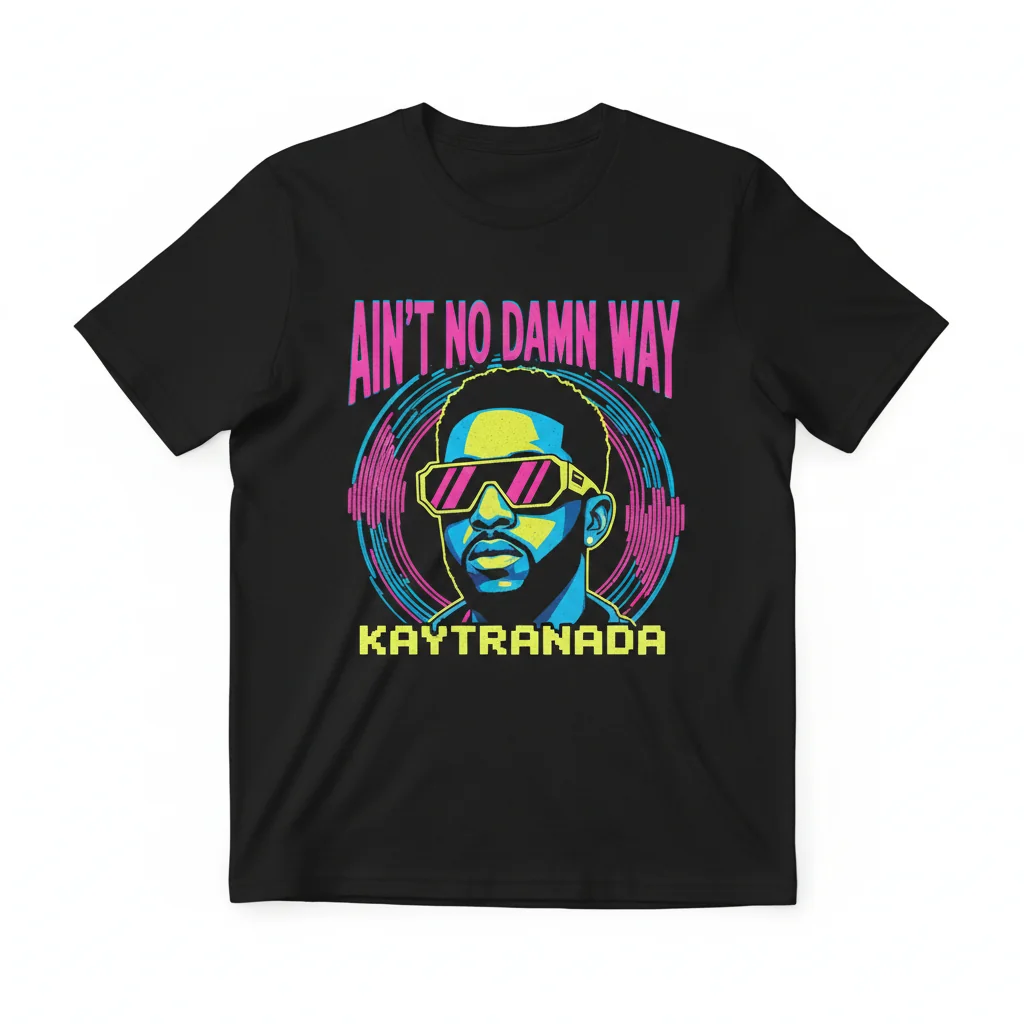 Kaytranada "Ain't No Damn Way" Tee | Artist-Inspired Graphic Shirt