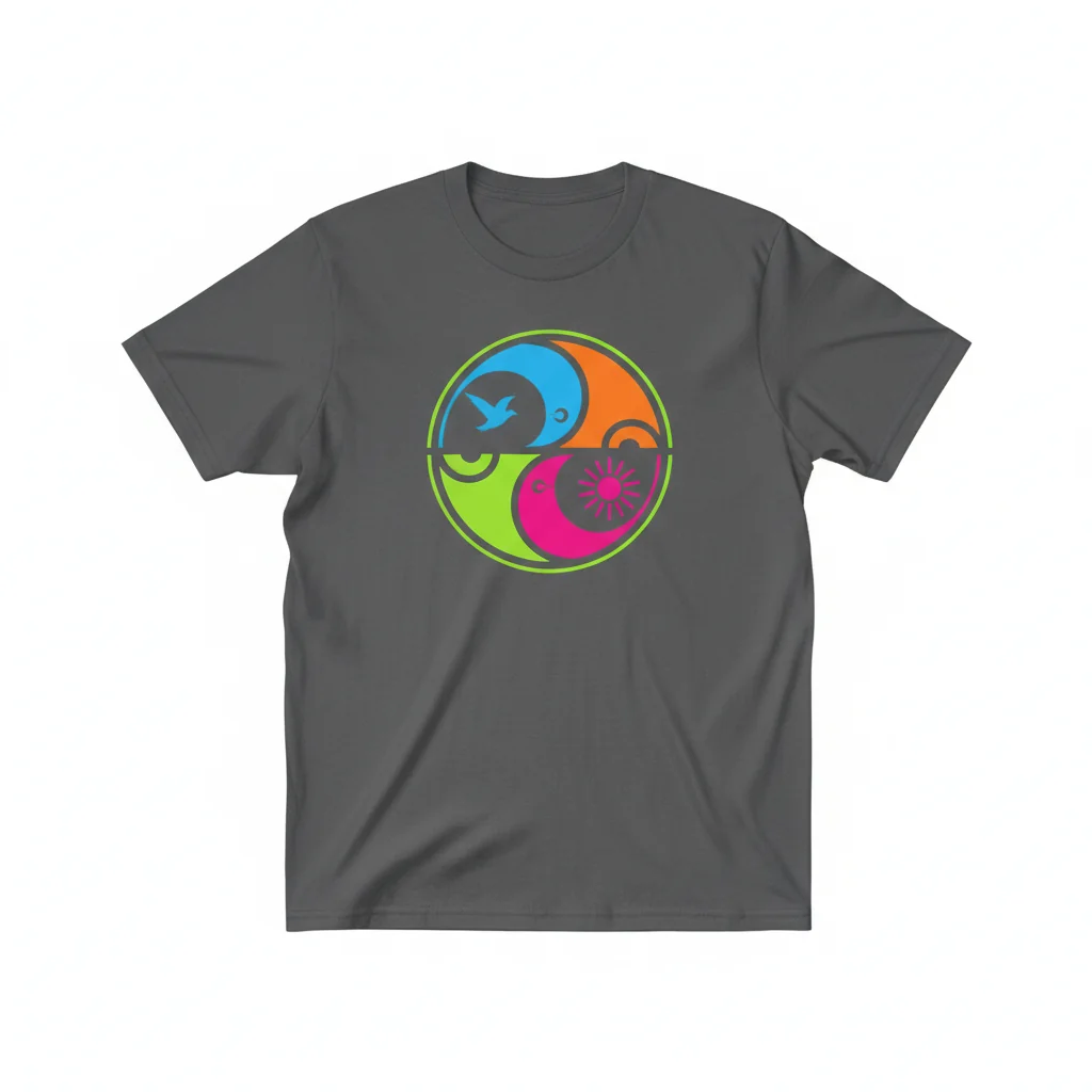 Aioga Essential T-Shirt – Premium Ring-Spun Cotton Tee for Everyday Comfort & Style
