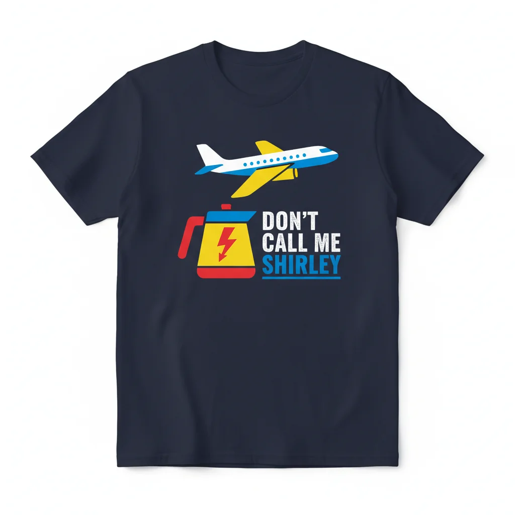 Airplane! Movie Classic Essential T-Shirt – Fade-Resistant & Perfect Fit
