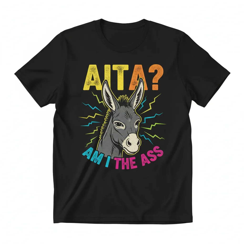 AITA, Am I the Ass? A Tale of Inner Reflection Premium Tee