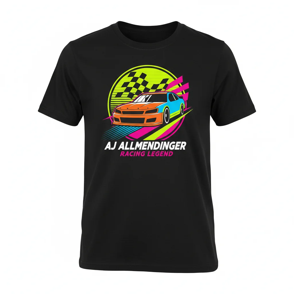 AJ Allmendinger NASCAR Essential T-Shirt – Premium Race Fan Apparel