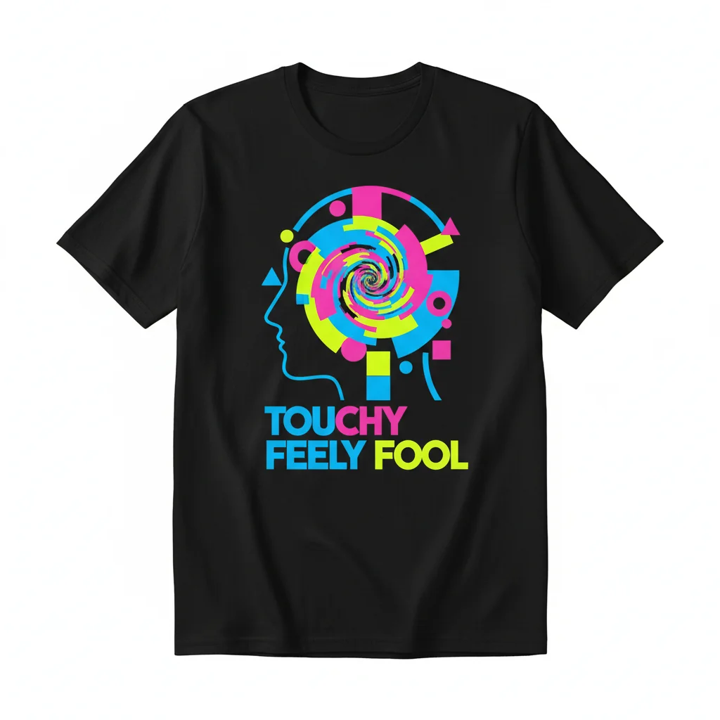 AJR 'Touchy Feely Fool Lyrics' Essential T-Shirt – Music Fan Apparel