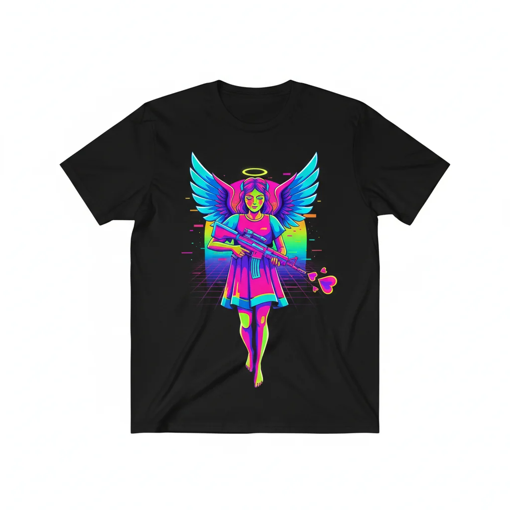 AK-Cupid Essential T-Shirt - Love & Ammo Tee