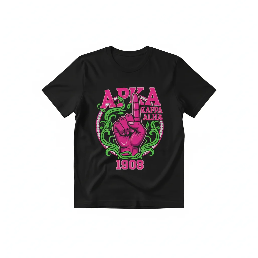 AKA Hand Sign Alpha Kappa Alpha Sorority T-Shirt – Premium Comfort & Style
