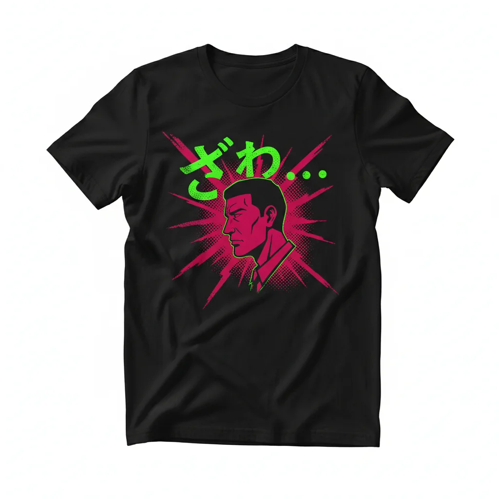 Akagi/Kaiji 'Zawa...' Essential T-Shirt – Ultra-Durable & Fade-Resistant