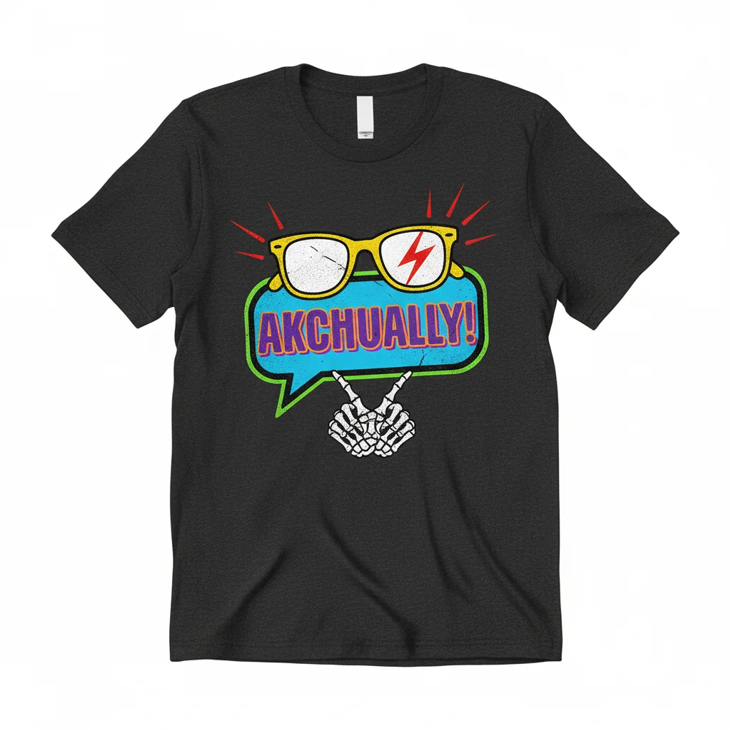 Akchually! The Essential Statement Tee