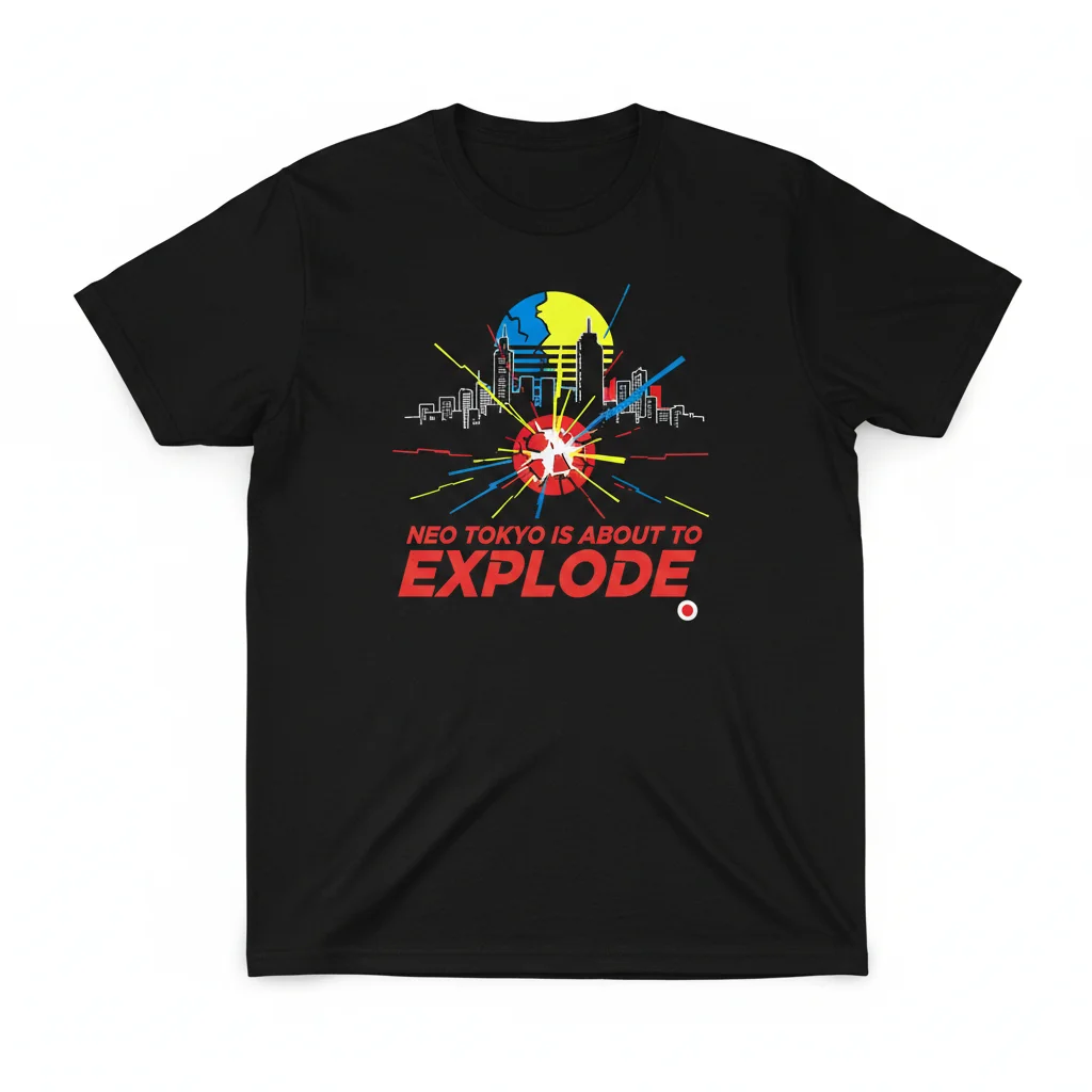 Akira - Neo Tokyo Explosion Essential T-Shirt: Lasting Comfort, Iconic Style