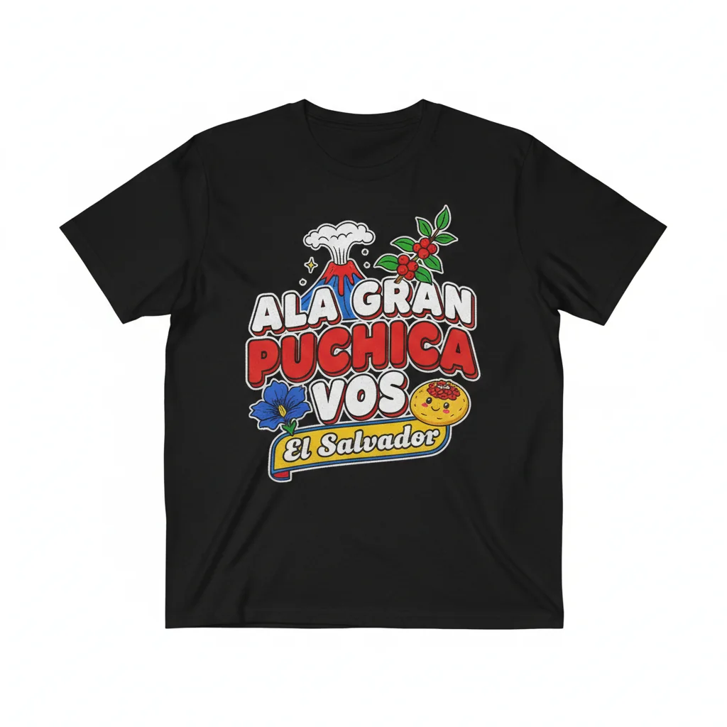 Ala Gran Puchica Vos El Salvador - The 'Everyday Joy' Essential Tee