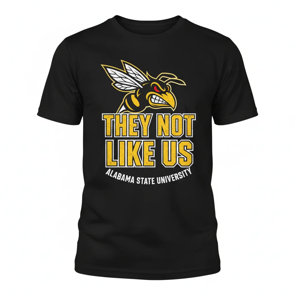 Alabama State University: 'They Not Like Us' – A Statement of Spirit Tee