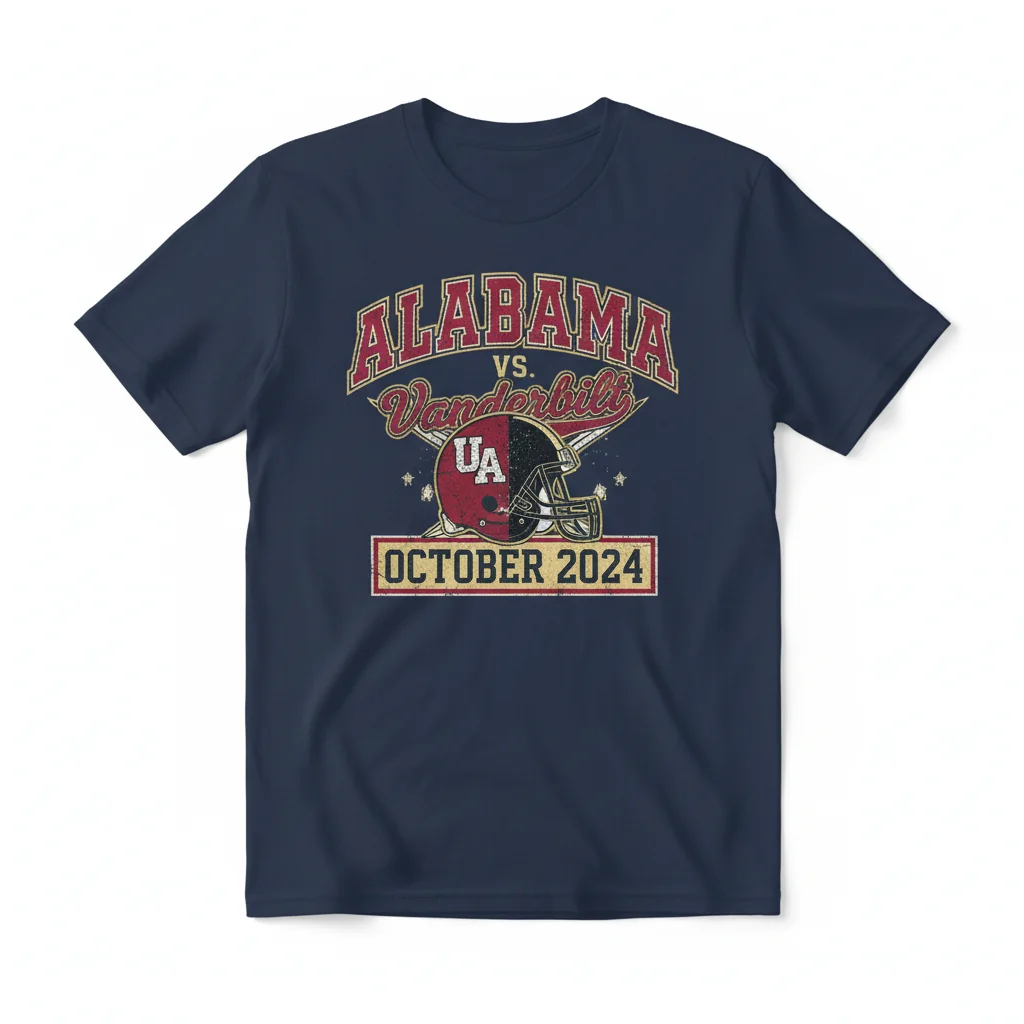 Crimson Tide vs. Commodores 2024 Vibe Tee