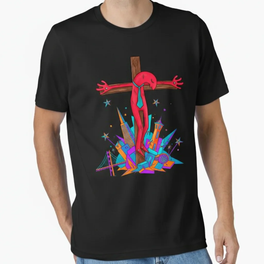 "Alan Crucified SF" Premium T-Shirt | Durable, Fade-Resistant & Pre-Shrunk
