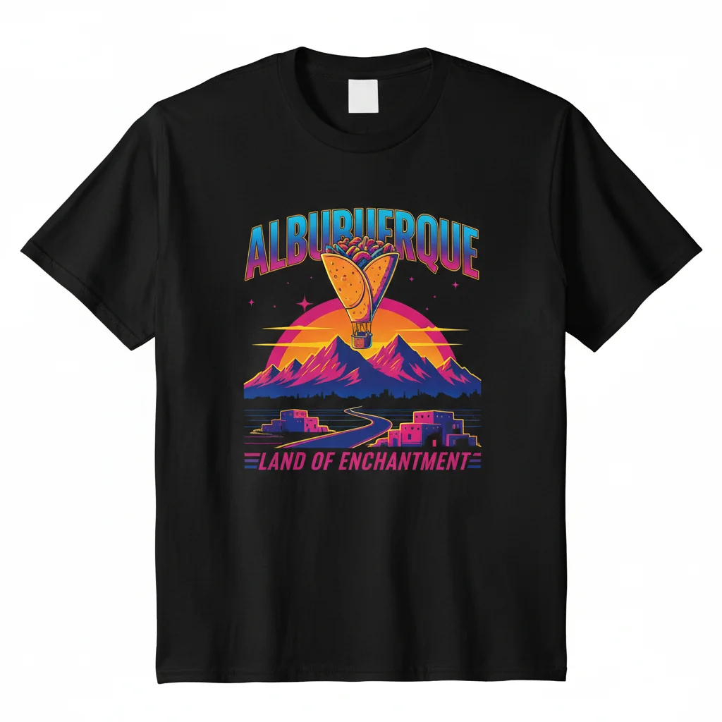 Albuquerque Essential T-Shirt – Premium Cotton, Retail Fit Tee