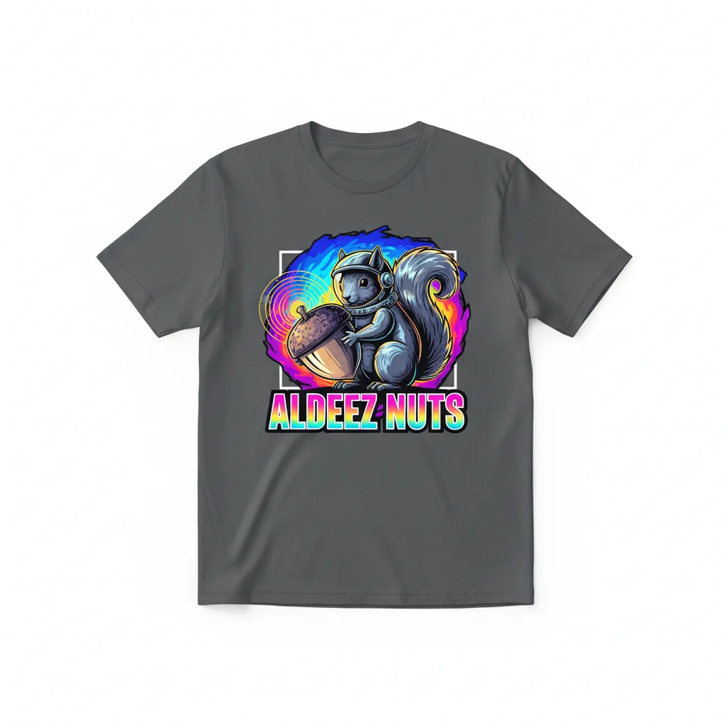 ALDEEZ NUTS Essential T-Shirt – Premium Durability, Perfect Fit