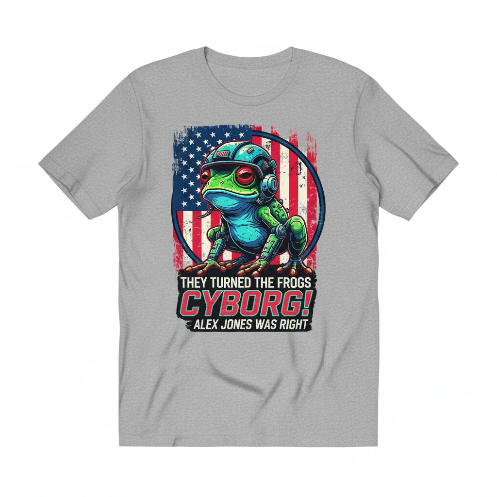 Right About Frogs America Flag Unisex Tee - Durable & Vibrant