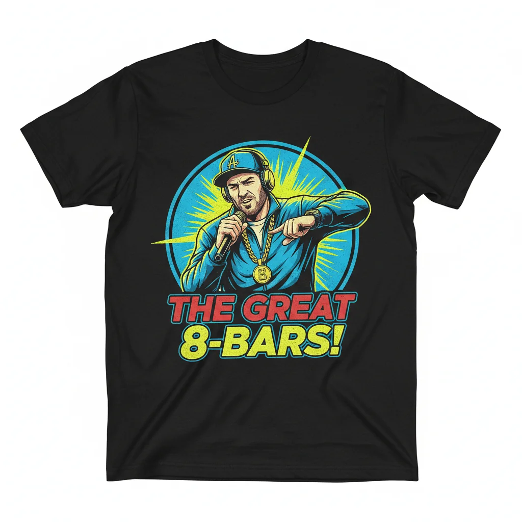 The Ovi 'Mic Drop' Tee | Original Wearable Art