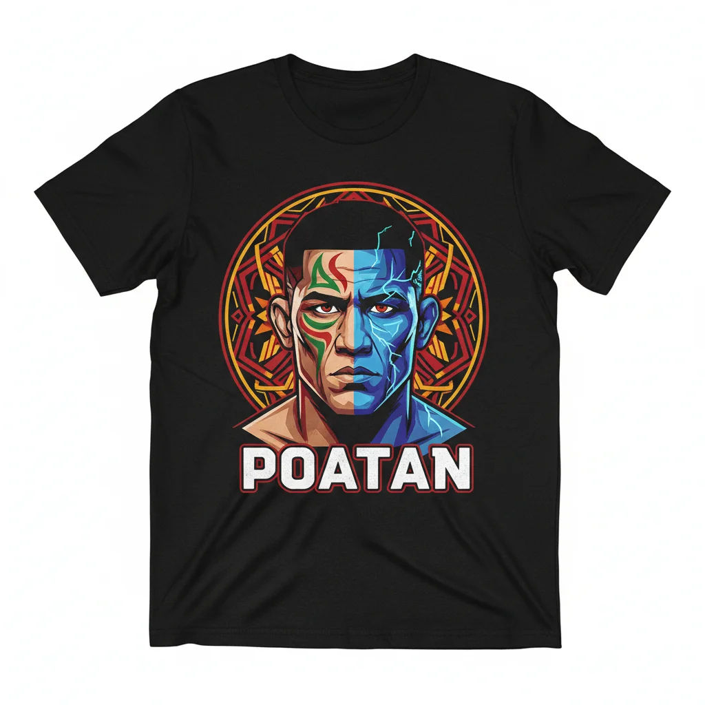 Alex Pereira 'War Paint' Premium Art Tee