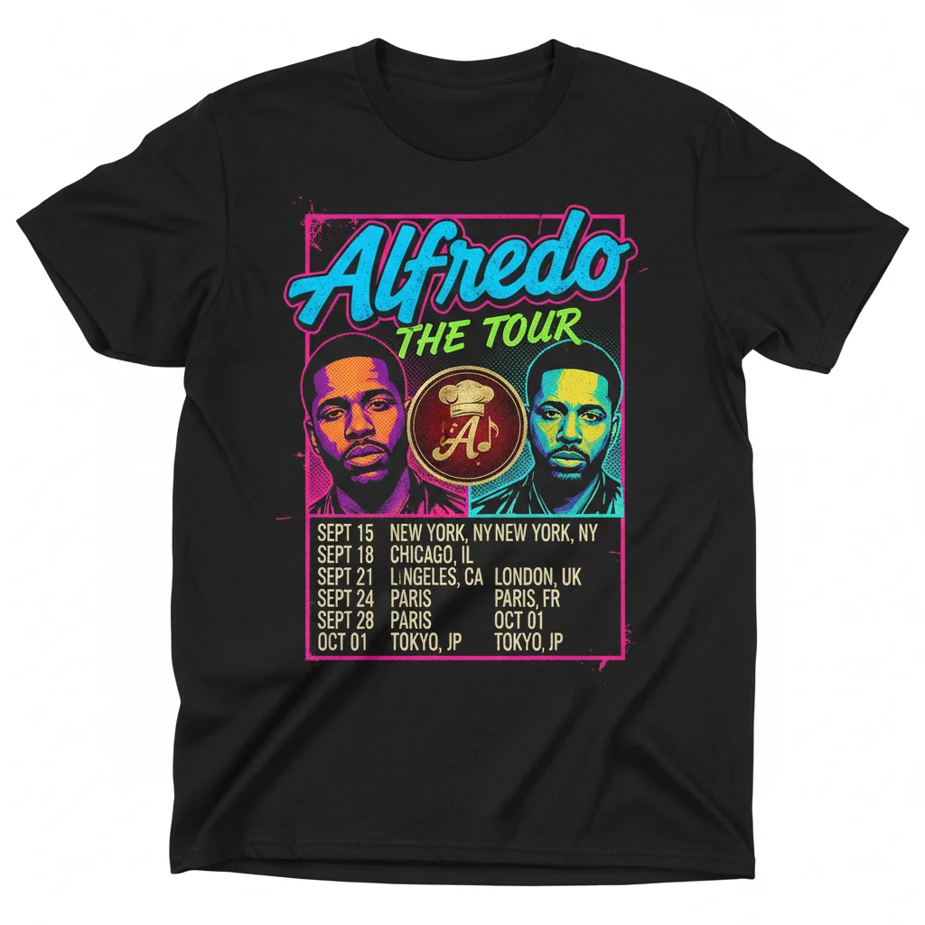 Alfredo Tour Tee: Freddie Gibbs x Alchemist Drop