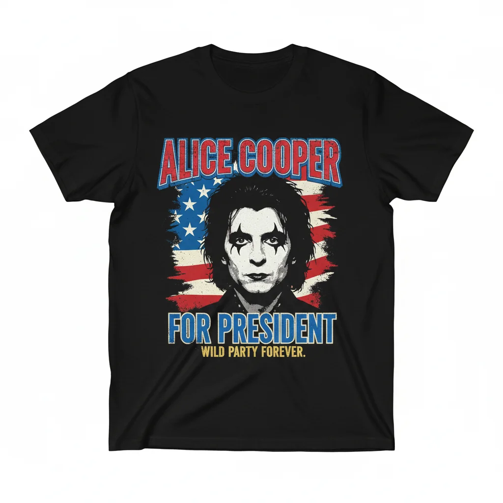 ALICE Cooper For President: A Legendary Statement Essential T-Shirt