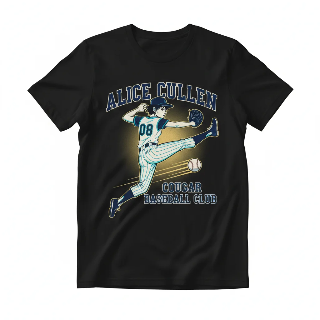Alice Cullen Baseball Essential Tee – Street Luxe Edition