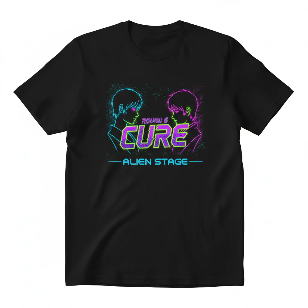 Alien Stage Ivan & Till 'CURE' Round 6 Essential T-Shirt | Premium Cotton Graphic Tee