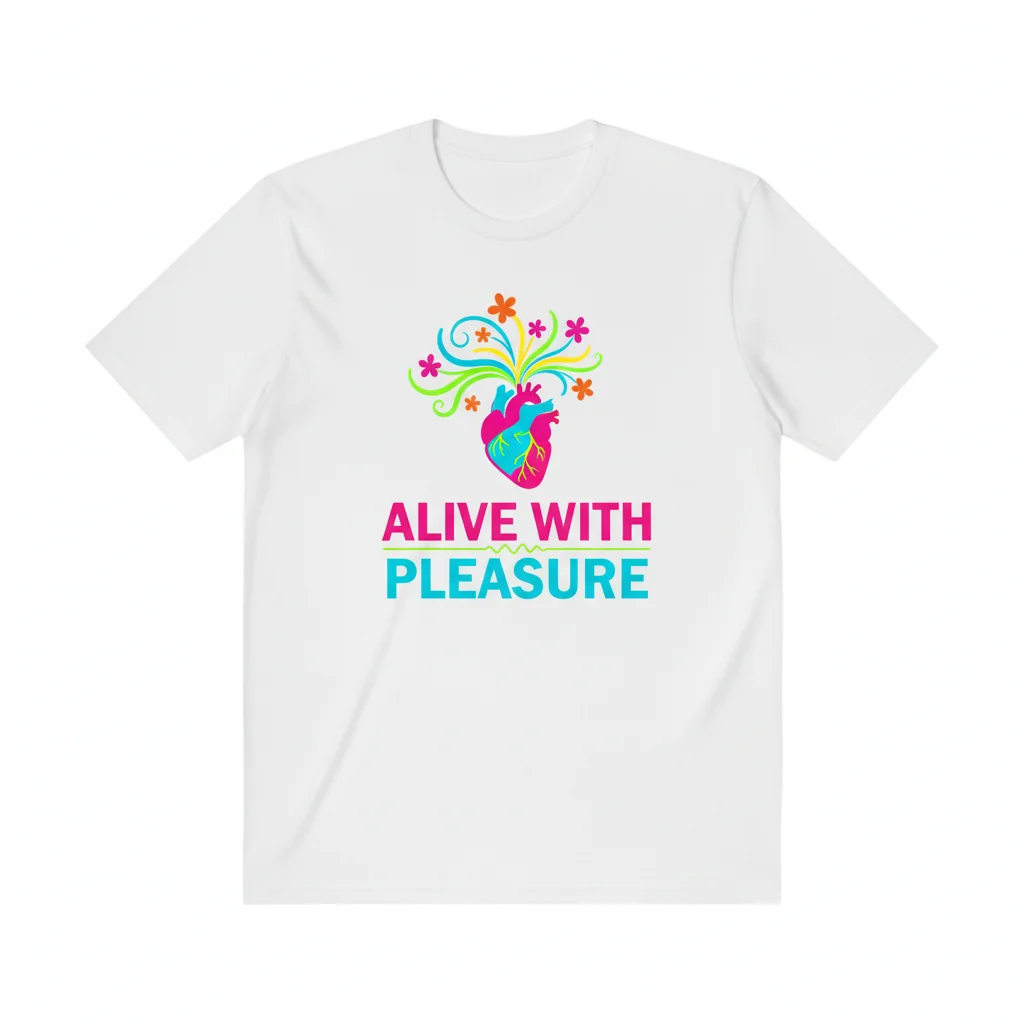 Alive With Pleasure Graphic Tee - Embrace Your Joy