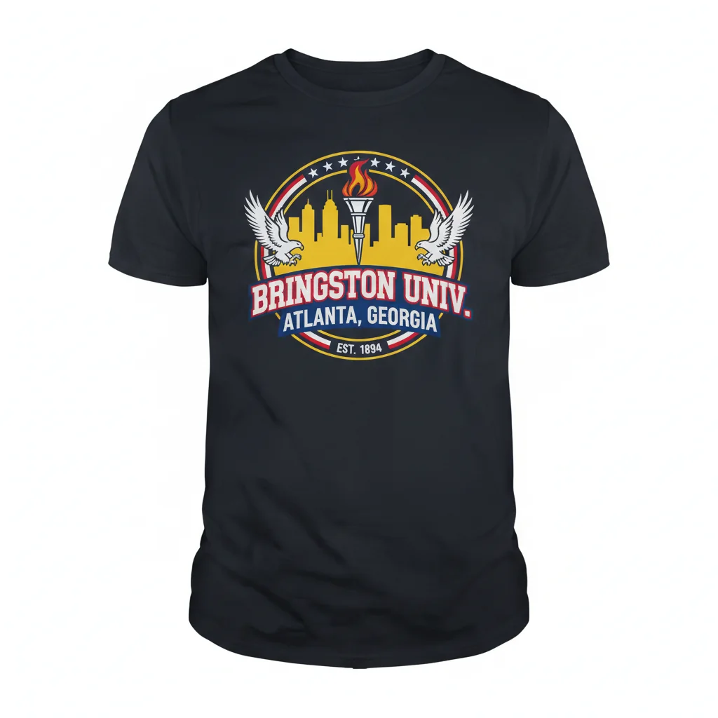 All American Bringston University Shirt | Premium Atlanta Georgia Inspired Tee