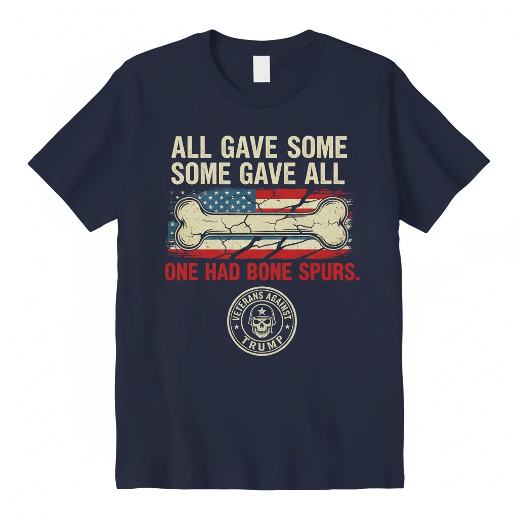 Veterans Against Trump "All Gave Some" Bone Spurs T-Shirt