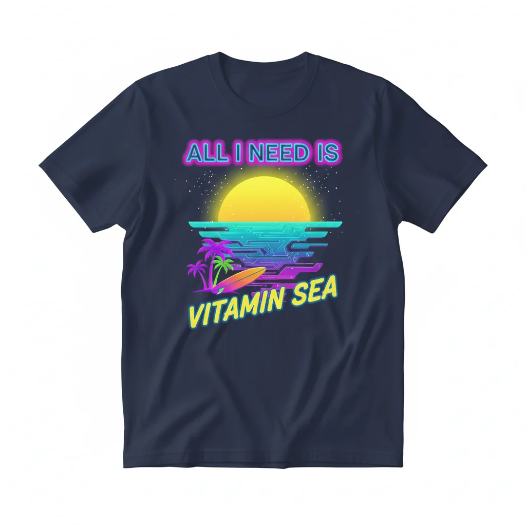 Vitamin Sea Dreaming: The Coastal Escape Tee