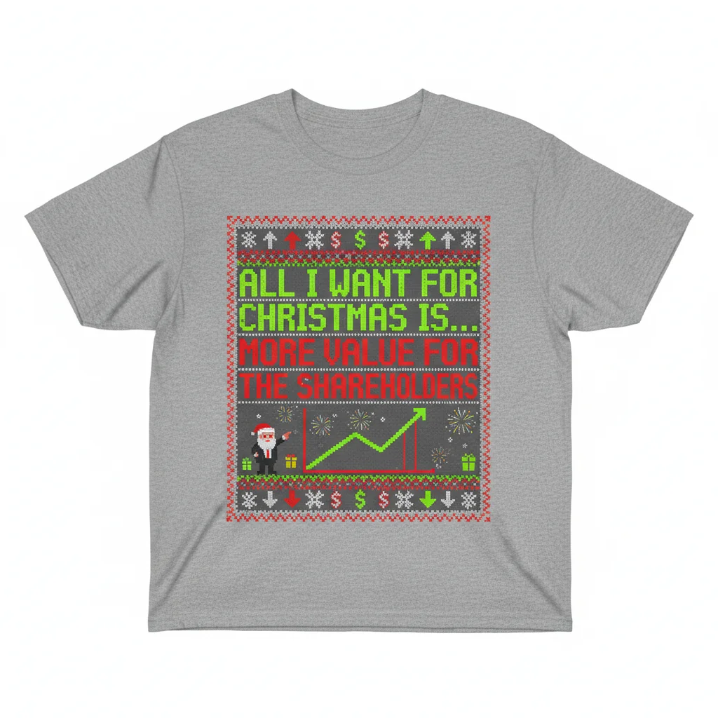 Shareholder Value 'Ugly' Christmas Sweater