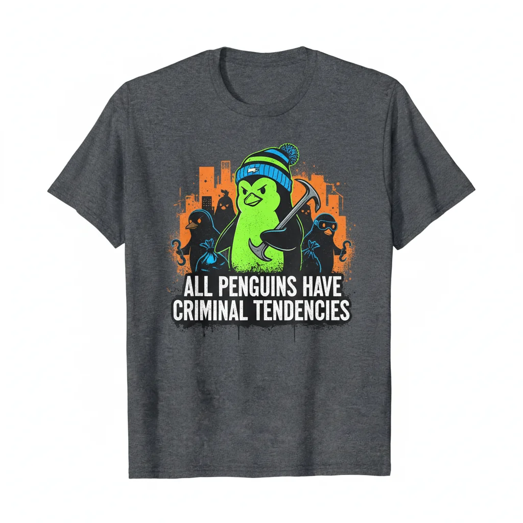 Penguins: Criminal Tendencies Essential Tee