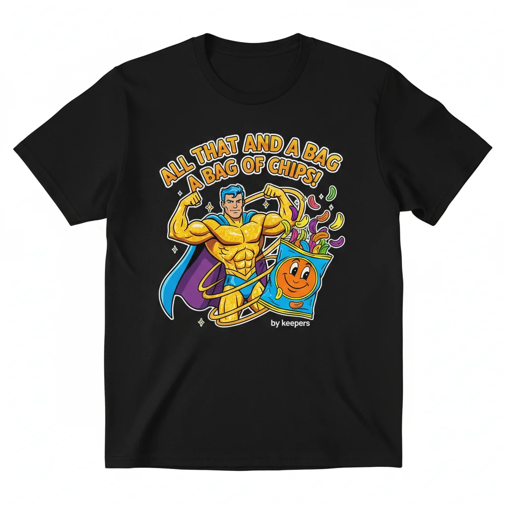 All That and a Bag of Chips Essential T-Shirt - Unisex Comfort Tee