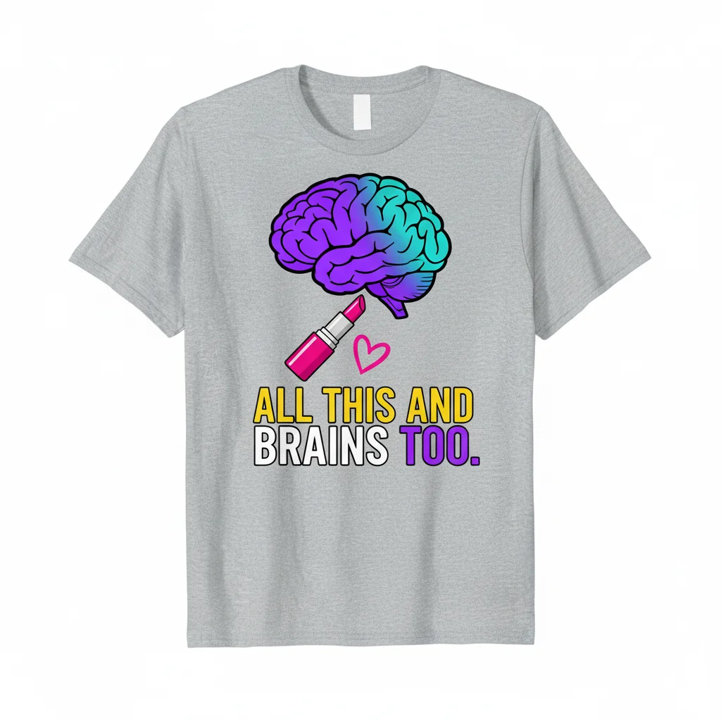 All This And Brains Too Shirt - Premium Durability & Comfort