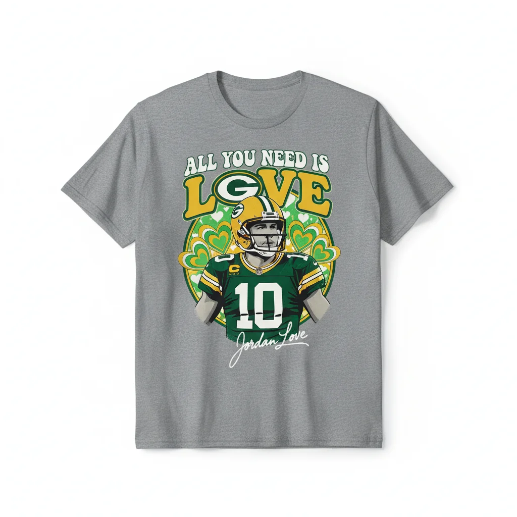 The Jordan Love Signature Street Tee | Green Bay Packers Edition