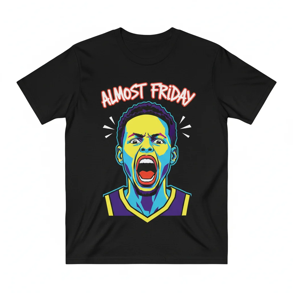 Almost Friday: Stephen Curry's Unforgettable Scream Tee