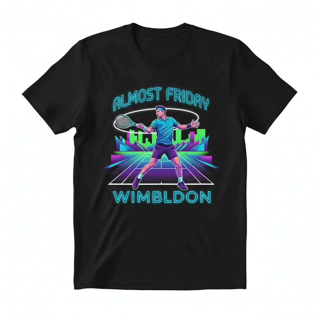 The Taylor Fritz Wimbledon Legacy Tee | Almost Friday Original Artwork