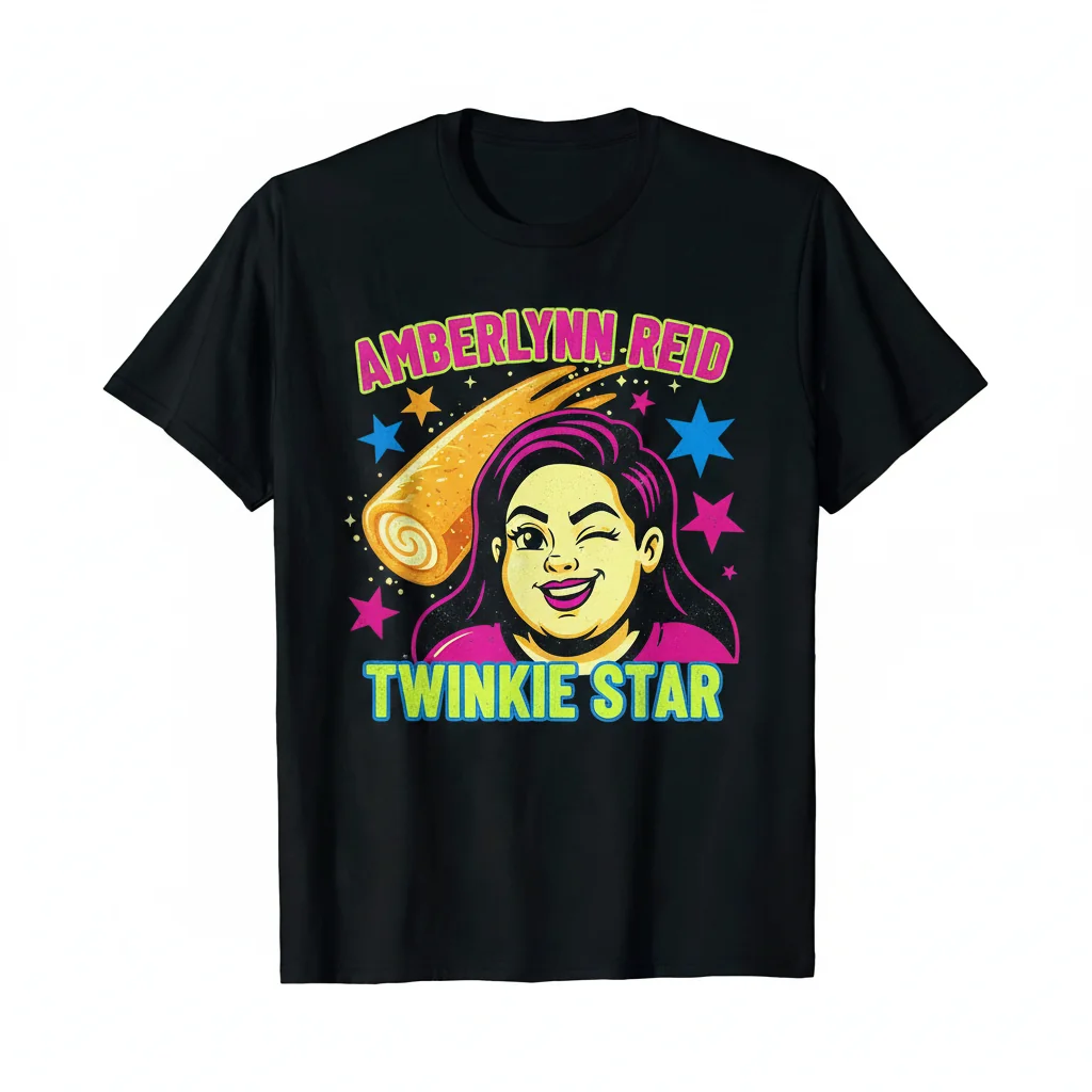 Amberlynn Reid 'Twinkie Star' Essential T-Shirt: Lasting Comfort, Vibrant Style