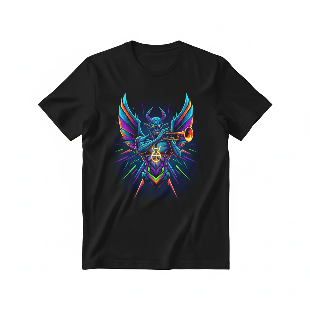 Amdusias Sigil Essential T-Shirt - Demonic Seal Tee